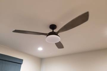 Ceiling Fan Installation in Woodland Hills Before
