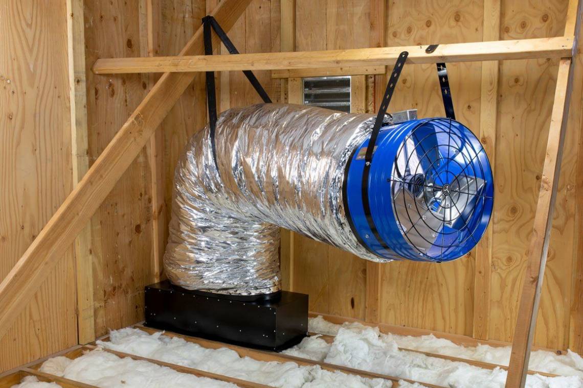 quietcool-cl Whole house fan Installation