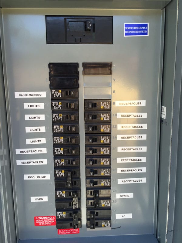 $129 Circuit-Breaker Panel Labeling and Home Electrical Inspection – A.D.I.  Electric