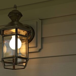 Installation of new porch light and switch